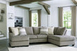 Creswell 2-Piece Sectional with Chaise - De Avenue Furniture