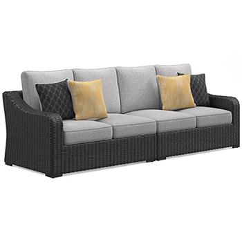 Beachcroft 2-Piece Outdoor Loveseat with Cushion - De Avenue Furniture