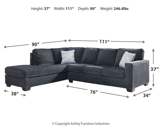 Altari Sectional with Chaise - De Avenue Furniture
