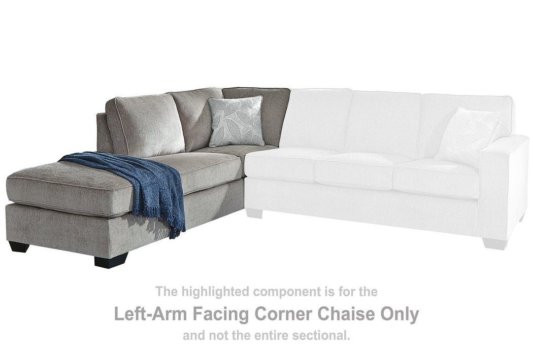 Altari Sleeper Sectional with Chaise - De Avenue Furniture