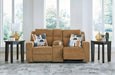 Kanlow Reclining Loveseat with Console - De Avenue Furniture