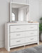 Altyra Dresser and Mirror - De Avenue Furniture