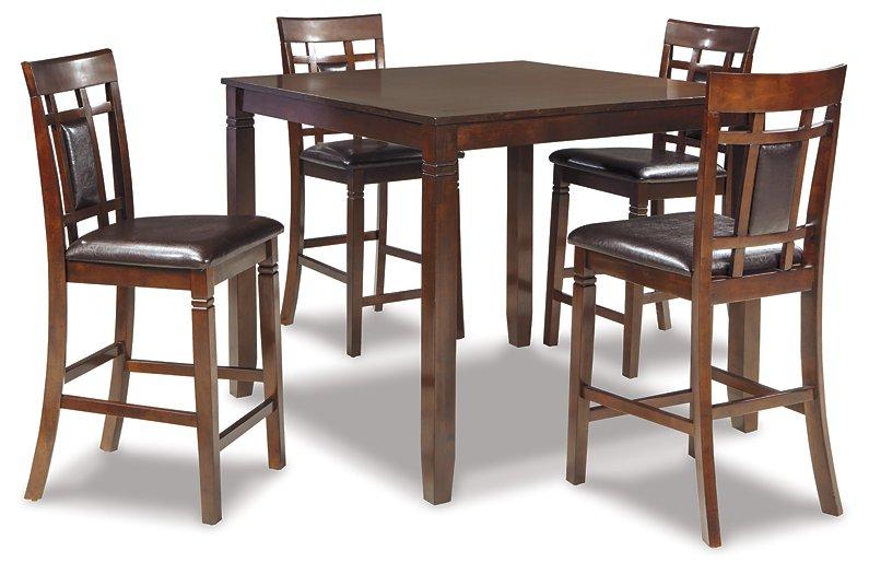 Bennox Counter Height Dining Table and Bar Stools (Set of 5) - De Avenue Furniture