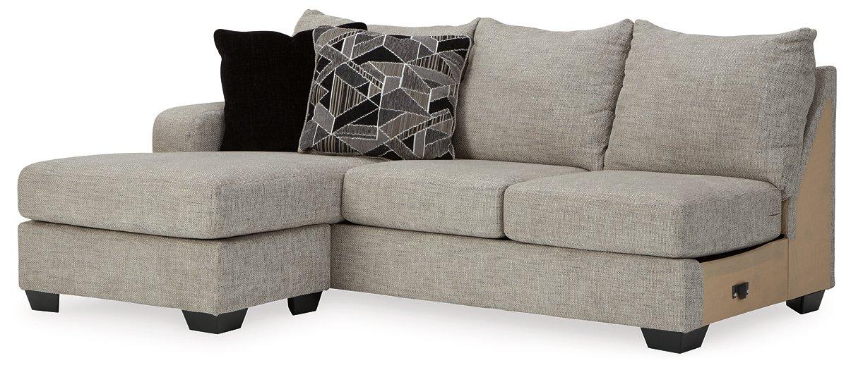 Megginson 2-Piece Sectional with Chaise - De Avenue Furniture