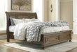 Flynnter Bed with 2 Storage Drawers - De Avenue Furniture