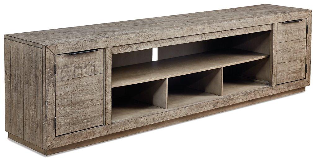 Krystanza TV Stand with Electric Fireplace - De Avenue Furniture