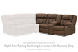 Trail Boys 2-Piece Reclining Sectional - De Avenue Furniture