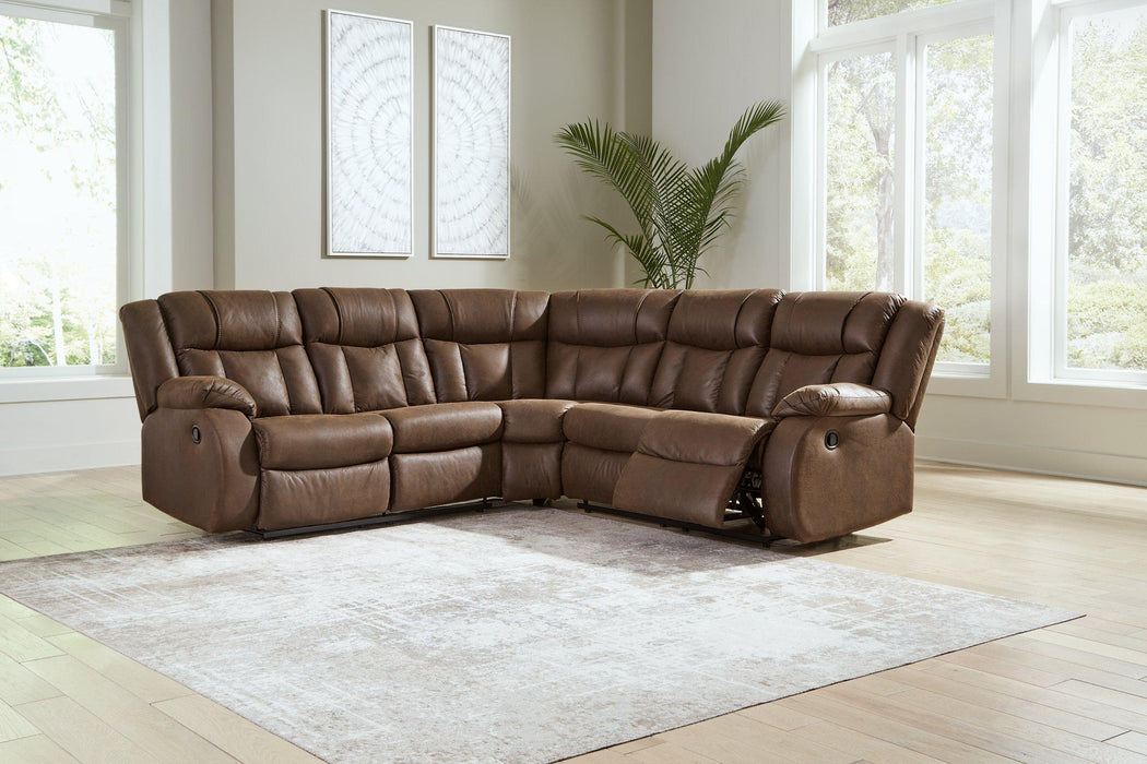 Trail Boys 2-Piece Reclining Sectional - De Avenue Furniture