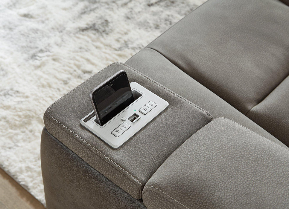 Next-Gen DuraPella Power Reclining Loveseat with Console - De Avenue Furniture