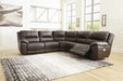 Dunleith Power Reclining Sectional - De Avenue Furniture