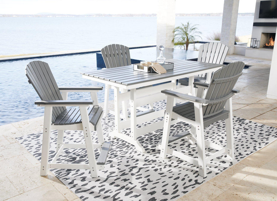 Transville Outdoor Dining Set - De Avenue Furniture