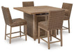 Walton Bridge Outdoor Bar Set - De Avenue Furniture