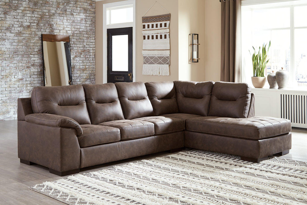 Maderla 2-Piece Sectional with Chaise - De Avenue Furniture