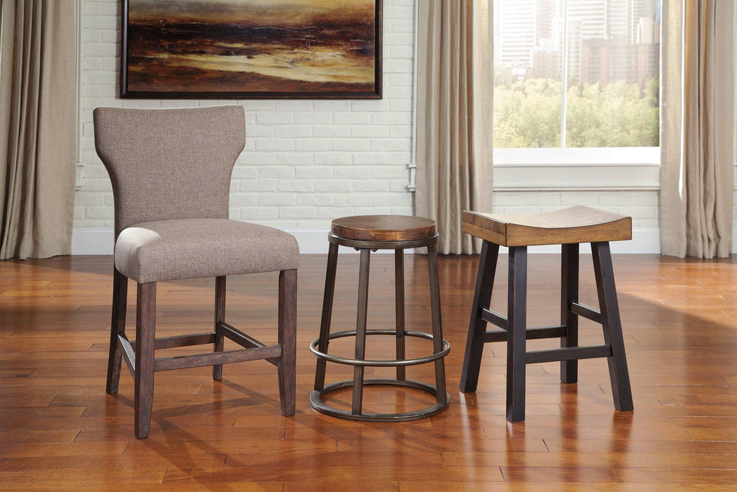 Glosco Counter Height Bar Stool - De Avenue Furniture