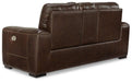 Alessandro Power Reclining Loveseat with Console - De Avenue Furniture