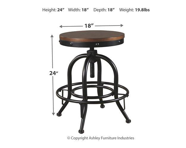 Valebeck Counter Height Bar Stool - De Avenue Furniture