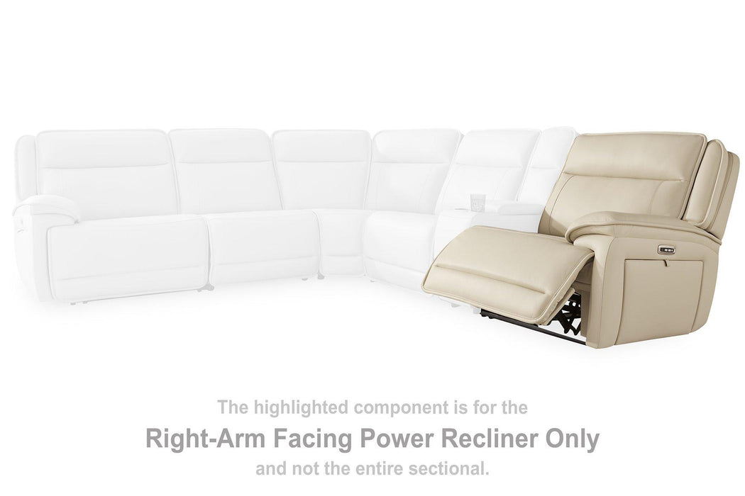 Double Deal Reclining Sectional with 2 Consoles - De Avenue Furniture