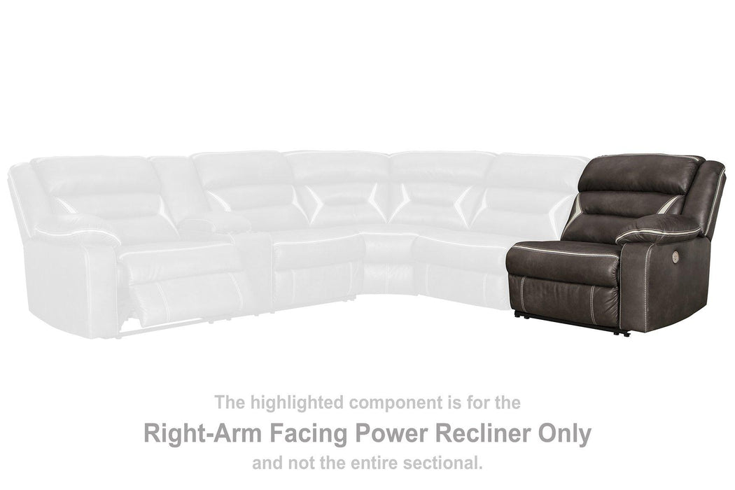 Kincord Power Reclining Sectional Loveseat - De Avenue Furniture