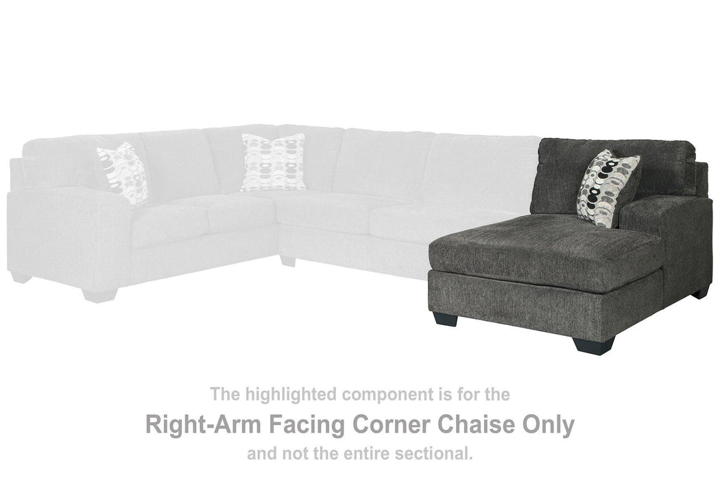 Ballinasloe 3-Piece Sectional with Chaise - De Avenue Furniture