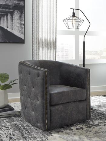 Brentlow Swivel Accent Chair - De Avenue Furniture