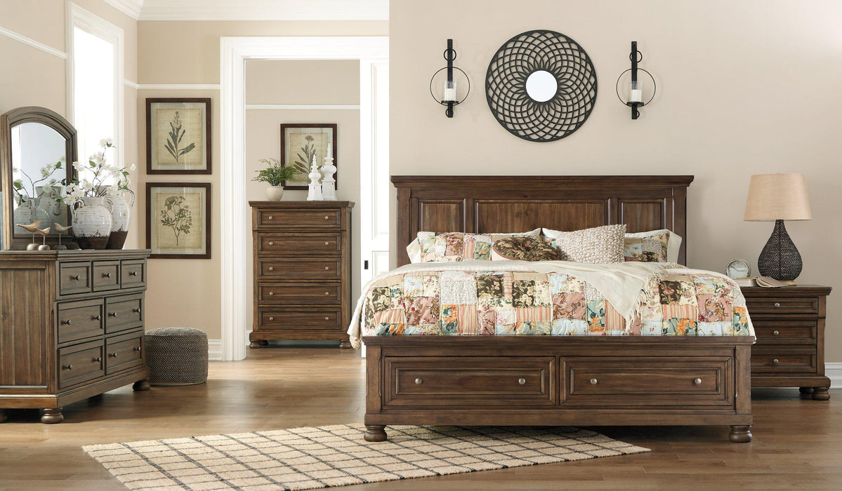 Flynnter Bed with 2 Storage Drawers - De Avenue Furniture