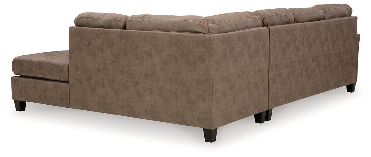 Navi 2-Piece Sectional Sofa Sleeper Chaise - De Avenue Furniture