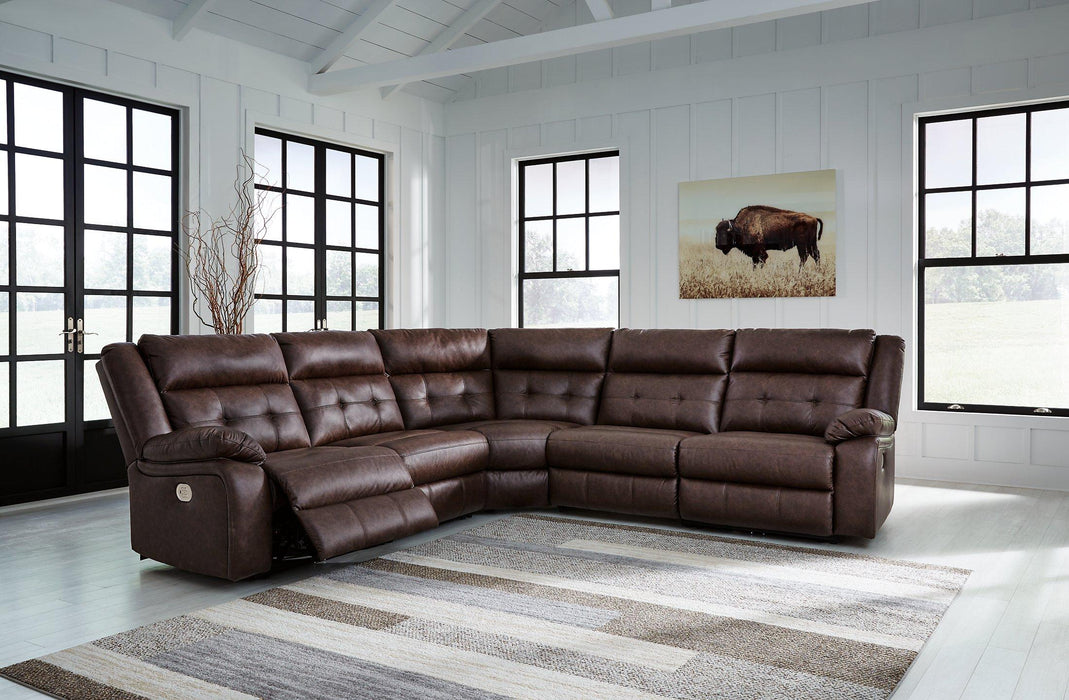 Punch Up Power Reclining Sectional - De Avenue Furniture