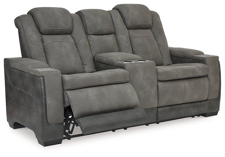 Next-Gen DuraPella Power Reclining Loveseat with Console - De Avenue Furniture