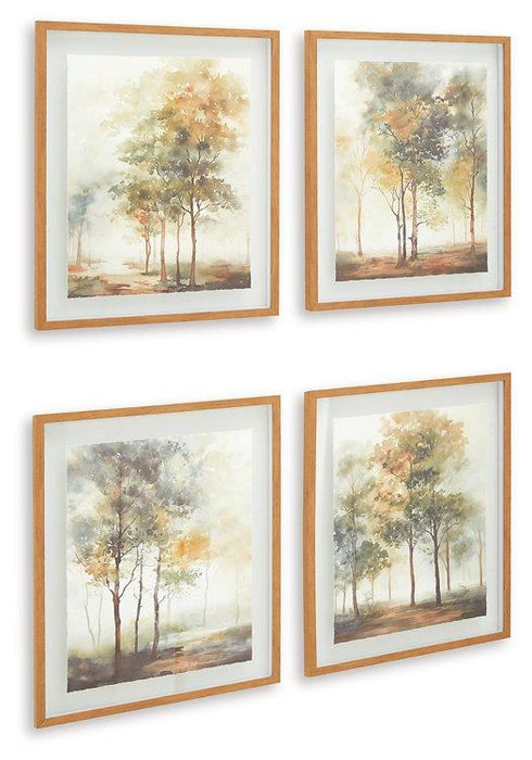 Bryneford Wall Art (Set of 4) - De Avenue Furniture