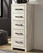 Cambeck Narrow Chest of Drawers - De Avenue Furniture