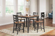 Gesthaven Counter Height Dining Table and 4 Barstools (Set of 5) - De Avenue Furniture