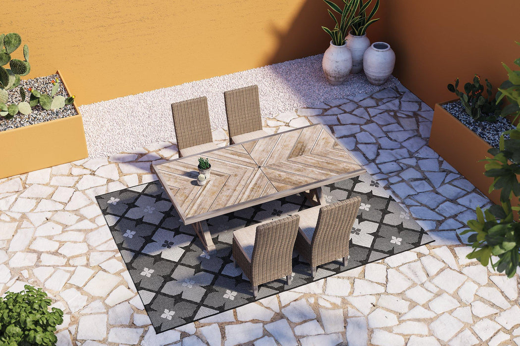 Beachcroft Outdoor Dining Set - De Avenue Furniture