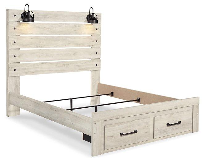Cambeck Bed with 2 Storage Drawers - De Avenue Furniture