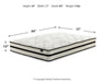 Chime 10 Inch Hybrid Mattress Package - De Avenue Furniture