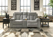 Mitchiner Reclining Loveseat with Console - De Avenue Furniture