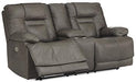 Wurstrow Power Reclining Loveseat with Console - De Avenue Furniture