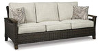 Paradise Trail Outdoor Sofa, Lounge Chairs and Fire Pit Table - De Avenue Furniture
