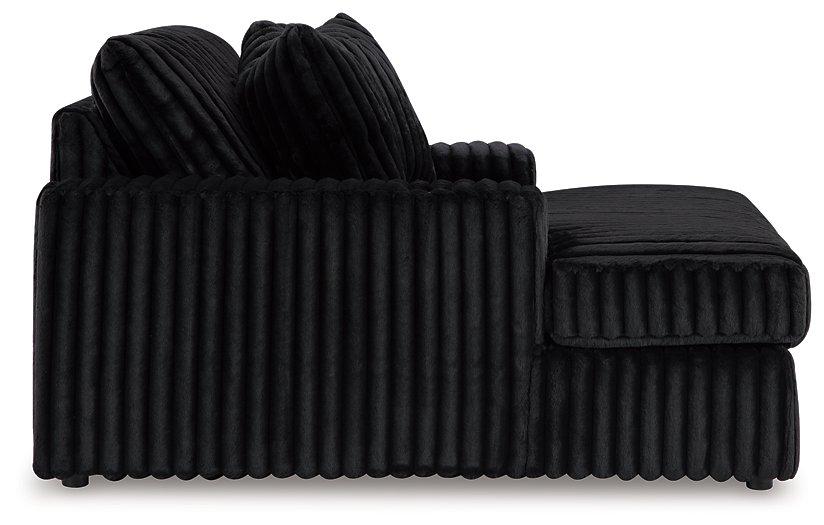 Midnight-Madness Oversized Chaise - De Avenue Furniture