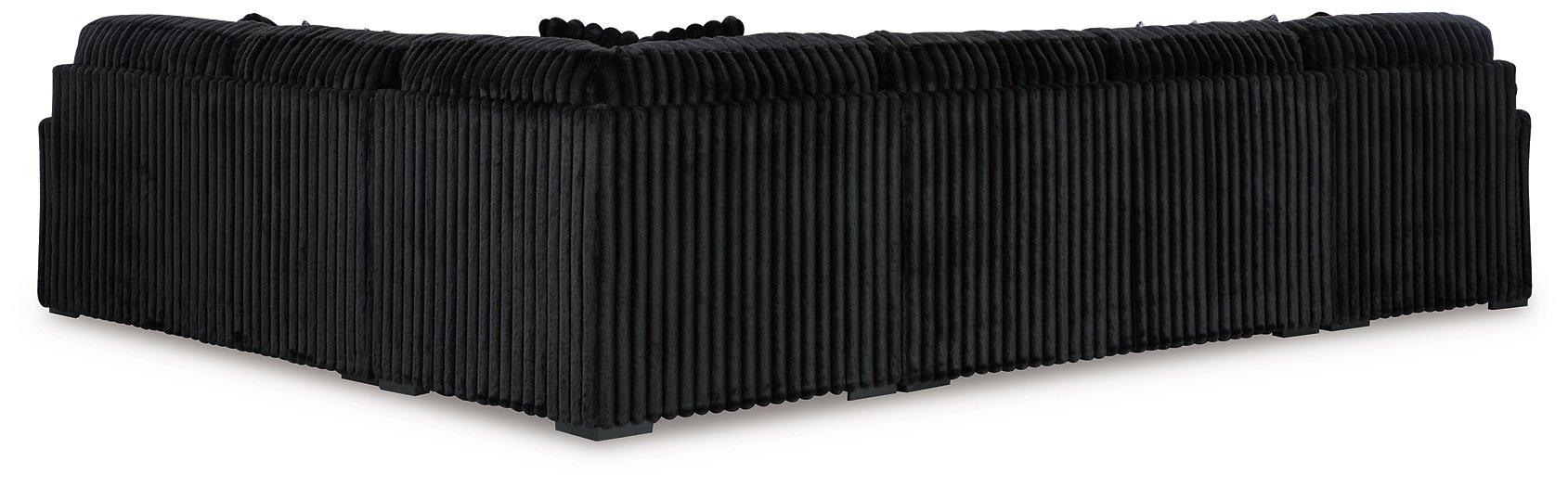 Midnight-Madness Sectional with Chaise - De Avenue Furniture