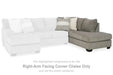 Creswell 2-Piece Sectional with Chaise - De Avenue Furniture