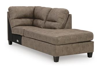 Navi 2-Piece Sectional Sofa Sleeper Chaise - De Avenue Furniture