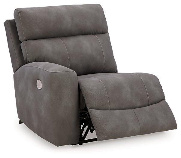 Next-Gen DuraPella Power Reclining Sectional Loveseat with Console - De Avenue Furniture
