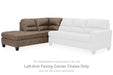 Navi 2-Piece Sectional Sofa Sleeper Chaise - De Avenue Furniture