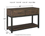Johurst Sofa/Console Table - De Avenue Furniture