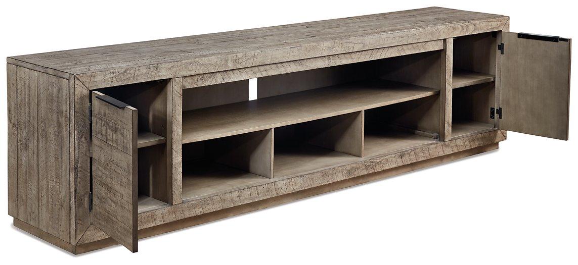 Krystanza TV Stand with Electric Fireplace - De Avenue Furniture