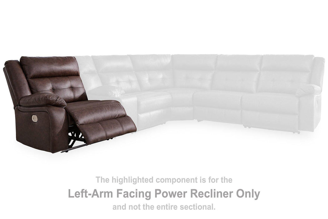 Punch Up Power Reclining Sectional - De Avenue Furniture