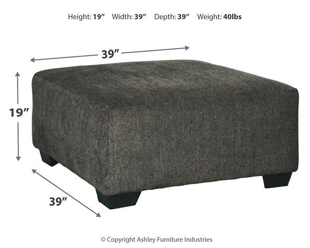 Ballinasloe Oversized Ottoman - De Avenue Furniture