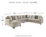 Ardsley Sectional with Chaise - De Avenue Furniture