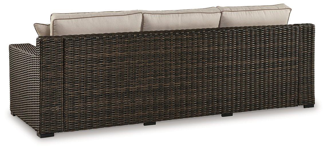 Coastline Bay Outdoor Sofa with Cushion - De Avenue Furniture