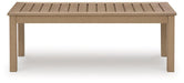 Hallow Creek Outdoor Coffee Table - De Avenue Furniture